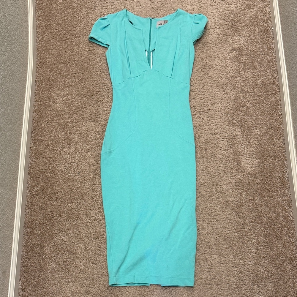 ASOS Turquoise Pencil Dress